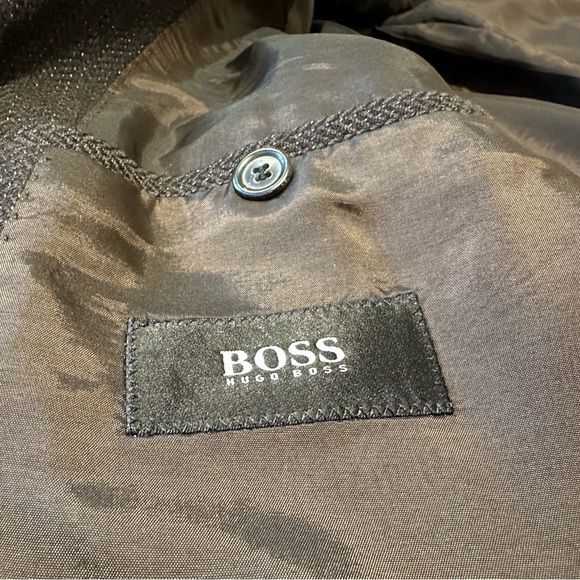 NWOT Hugo Boss “Maxwell” brown herringbone sport jacket - Picture 6 of 14